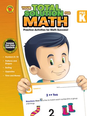 cover image of Your Total Solution for Math, Grade PK